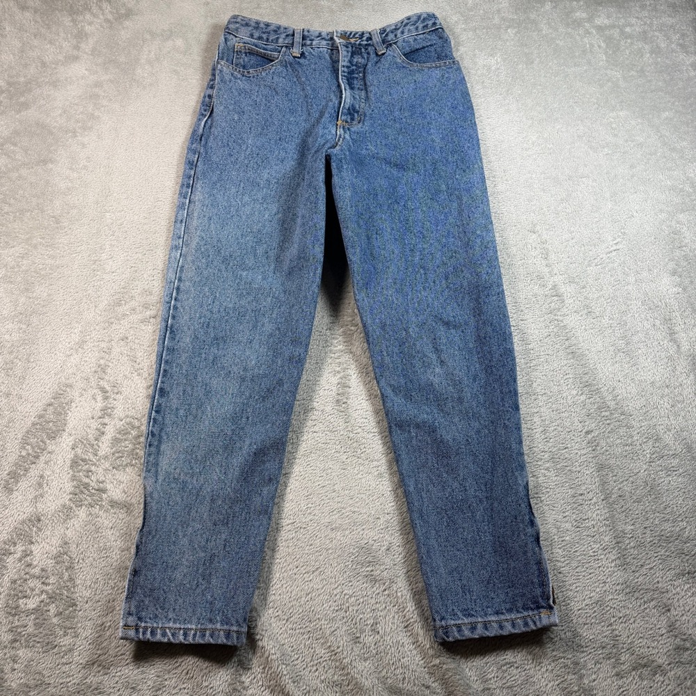 Guess Women's High-Rise Straight Leg Jeans — Classic Blue Denim